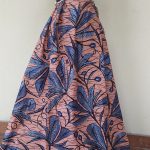 Vlisco Fiori Malva Rosa