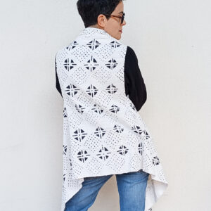 Gniokominé Gilet - Bianco